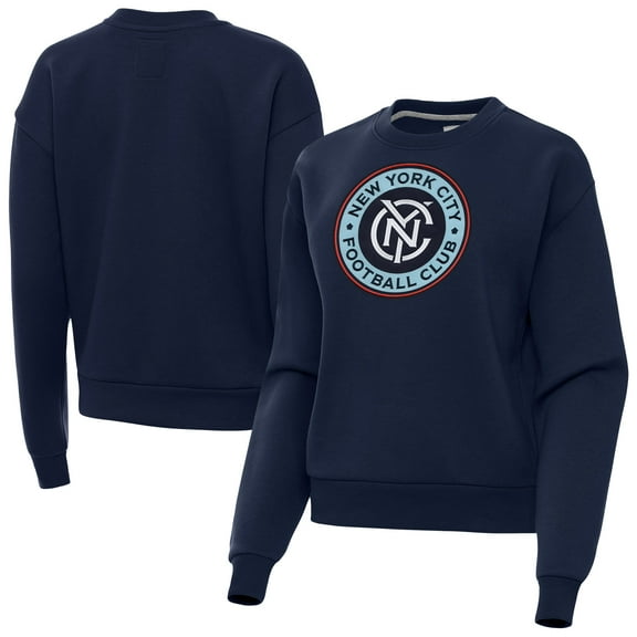Women's-Antigua  Navy New York City FC Victory Pullover Sweatshirt