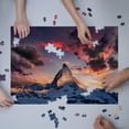 thumbnail image 3 of The Alps, Switzerland, Matterhorn Mountain Peak and Sunset (1000 Piece Puzzle, Size 19x27, Challenging Jigsaw Puzzle for Adults and Family, Made in USA), 3 of 4