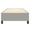 thumbnail image 5 of vidaXL Bed Frame Upholstered Mattress Foundation Bedroom Furniture Fabric, 5 of 8