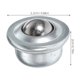 thumbnail image 5 of unbranded 10Ud Rodamientos De Rodillos Para Uso Universal En Equipos Con Material De Acero Plateado, 5 of 7