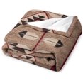 thumbnail image 4 of Navajo 1925 Art with Feathers Scan Flannel Fleece Throw Blankets 50"X40" Lightweight Fluffy Winter Fall Blanket Cozy Soft Fuzzy Plush Home Decor for Couch Bed Sofa Bedroom Living Room Travel, 4 of 6