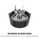 thumbnail image 3 of 1 Set Electric Blender Blades Base Juicer Accessories Compatible para Osterizer, 3 of 6