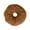 Brown, variant on mdesiwst Plush Donut Dog Toy Squeaky Interactive Dog Chew Toy Stuffed Doughnut Soft Puppy Teething Toy for Cats And Dogs Indoor Play Chewing Instinct