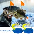 thumbnail image 4 of Bandera De Caña De Pescar En Hielo Bandera de caña de pescar en hielo, con carrete, aparejos de pesca, indicadores de huelga de pesca en hielo, 2 uds., 4 of 5
