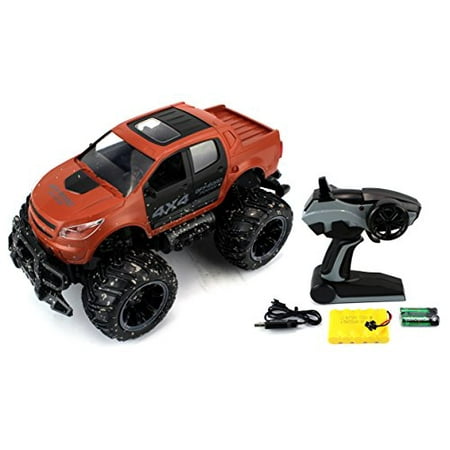 remote control car in mud