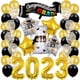 thumbnail image 1 of Conjunto de globos de graduación, Felicitaciones Grad Balloo Decoraciones de fiesta de graduación 2023, Decoraciones de graduación, 1 of 6