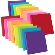 ZCZN 8 Bright Color Sticky Notes, 3 x 3 in, 16 Pads/Pack, 100 Sheets/Pad Self-Sticky Note