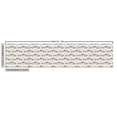 thumbnail image 3 of Ambesonne Marine Fabric by the Yard Upholstery, Hand Drawing Image of Salmon, 1 Yard, Pearl and Taupe, 3 of 5