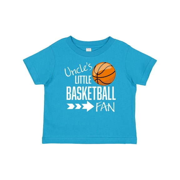Inktastic Uncle's Little Basketball Fan Boys or Girls Baby T-Shirt