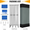 thumbnail image 5 of COBIZI Canopy 10x30 Pop-up Heavy Duty Canopy Tent with 8 Removable Sidewalls,Party Tent for Weddings,Beaches,Outdoor Events,Commercial Seasonal Wind UV 50+& Waterproof&Sunburn Protection,Blue, 5 of 13