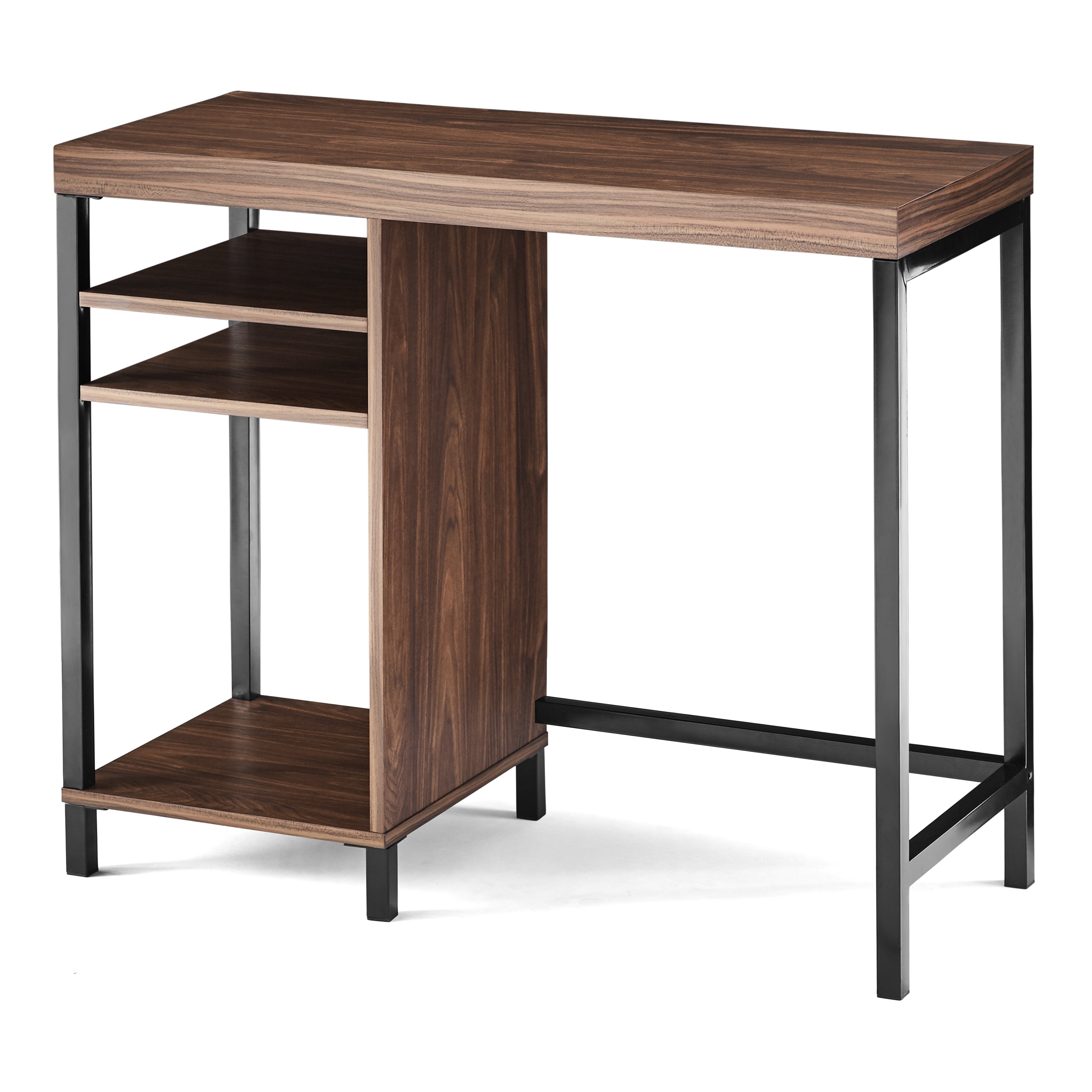 Mainstays Sumpter Park Cube Storage Desk, Canyon Walnut