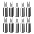 thumbnail image 2 of Stainless Corn Holders Basdi 10-Pack Stainless Corn Holders - BBQ Skewers for Corn on The Cob and Fruits | Secure Grip, Reusable, Ideal for Camping, Picnics, and Outdoor Grilling, Silver, 2 of 9