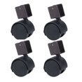 thumbnail image 1 of Ruedas giratorias resistencia al impacto de ruedas giratorias sin vibración 4 piezas para vehículos utilitarios para muebles Amonsee Otros, 1 of 8