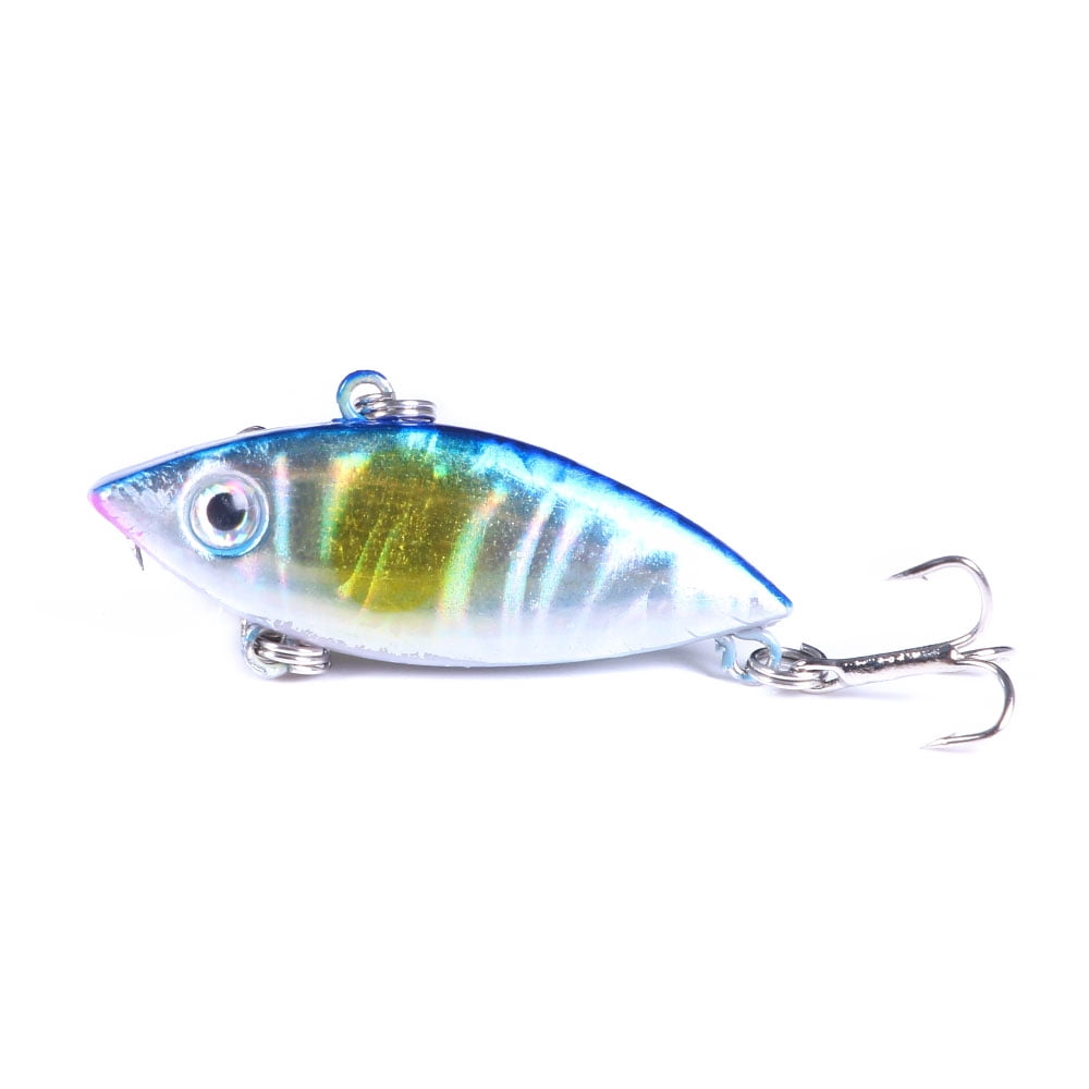 HENGJIA Lipless Crankbaits for Bass Fishing Lures, Small VIB Hard Baits Fishing Jigs for Freshwater and Saltwater Bass, Trout, Perch, Walleye