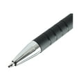thumbnail image 6 of Universal UNV15510 1 mm Black Barrel Retractable Ballpoint Pens - Medium, Black (1 Dozen), 6 of 8