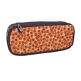 thumbnail image 2 of Lsque Pizza Printed Big Capacity PU Leather Pencil Case Large Pencil Pouch Stationery Pen Bag Pencil Holder for Teen, 2 of 6