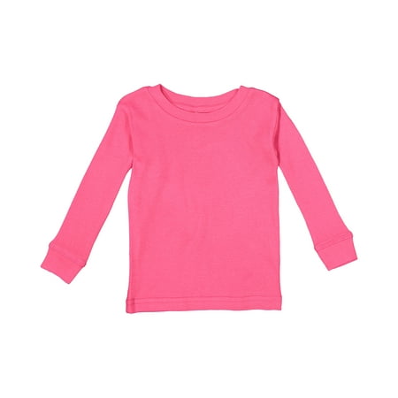 - Rabbit Skins 101Z Infant Long Sleeve Baby Rib Pajama Top
