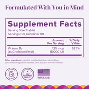 Barimelts Bariatric Vitamin D3 for Immune Support, 90 Fast-Melting Tablets, Post Weight Loss Surgery Patients, Apple Flavored Dietary Supplements