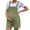 Green, variant on Women's Maternity Short Overalls 2026 Casual Button Sleeveless Adjustable Waist Breathable Pregnancy Overall Romper with Pocket Brown M
