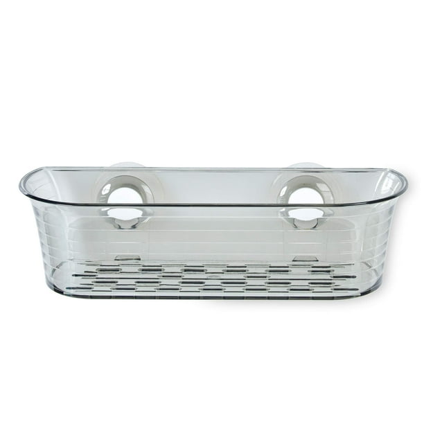 Cesta con ventosa grande Caddy Better Living 13871 IMPRESS, color gris