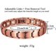 thumbnail image 4 of Pack Pulseras de Cobre Desintoxicante Linfático para Hombres, Alivio del Dolor Artrítico, Drenaje Linfático Terapéutico, Pulsera de Terapia Magnética de Cobre Sólido con Imanes Fuertes y Herramienta d, 4 of 5