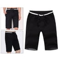 thumbnail image 4 of Pantalones cortos transpirables de verano Sunnimix Pantalones de playa Negro 4XL, 4 of 8