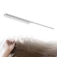 thumbnail image 3 of Rat Tail Comb, 22.5cm Multi Functional Aluminum Parting Combs For Braiding Hair Hair Comb with Precision Pintail Design For Hair Styling and Coloring, 3 of 7