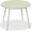Sage, variant on WSWJY Round 35.5in Dining Table for 4 w/Sturdy Wood Finish Steel Legs, Mid Century Modern, Space-Saving, Small Space Circle Dinette for Home, Kitchen, Apartment - Sage Green