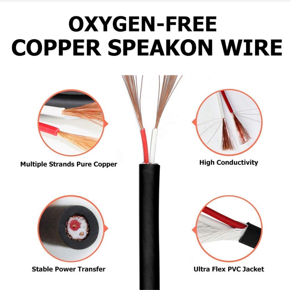 10FT Pack of 2 SpeakOn to XLR Cable - 10 Feet Audio Jack Speak-On Male to 3 Pole XLR Female Extension Wire - Pro DJ PA Gig Stage Microphone Mic 3 Pin Connection Wiring with Twist Lock (2 Packs)