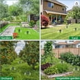 thumbnail image 4 of Solar-powered mole repellent, 4 packs of snake and skunk repellent, for yards, 50 waterproof ultrasonic deterrent stake, get rid of rabbits, groundhogs, voles, chipmunks, deer, and peccaries, for law, 4 of 5
