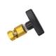 thumbnail image 2 of Abrazadera genérica de soporte de elevación del capó del coche para mecánico, accesorios automotrices ligeros, retenedor de puntal, pinza de bujía M12x1.25 Dorado, 2 of 8