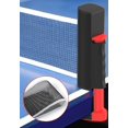 thumbnail image 4 of Black Red Ping Pong Net,Retractable Table Tennis Net/Replacement Set,Adjustable Net,Portable Travel Net,Indoor & Outdoor Accessories, 4 of 5