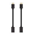 thumbnail image 5 of Cable Matters 2 Pack Short Male to Female HDMI Extender Adapter 0.5ft / 0.15m (HDMI Extension Cable) for Media Streaming Stick Device, 5 of 7