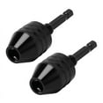 thumbnail image 1 of 2X 0.3-8mm 1/4 Inch Keyless Drill Chuck Screwdriver Impact Driver Adaptor Hex Drill Grinder, 1 of 8