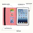 thumbnail image 5 of Fire 7 inch 12th Gen 2022 Case with Pencil Holder, Allyetch Embossed Mandala PU Leather Flip Folio Anti-Slip Stand Card Slots Wallet Cover for Kindle Fire 7 2022(12th Gen), Pink, 5 of 5