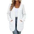 thumbnail image 4 of Enjoytime Cardigan for Women Long Sleeve Open Front Knit Coat Fall Trendy Soft Casual Outerwear with Pockets, 4 of 7