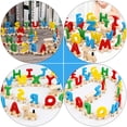 thumbnail image 3 of MasteelfCA 1 Set Children Educational Toys 26 Letters Alphabet Train Set Toys (Colorful), 3 of 8