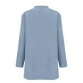 thumbnail image 3 of Sevevn Cardigan Sweaters for Women Womens CardiganTops LightWeight Long Sleeve Open Front Corduroy Solid Color Cardigan With Pockets Casual Comfy Outwear Gift for Girls Light Blue L, 3 of 5