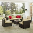 thumbnail image 2 of Crosley Sea Island Canapé Patio 7 Pièces en Brun et Sable, 2 of 4