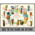 thumbnail image 3 of Metal Sign - Tiki Drink - Durable Metal Sign - Use Indoor/Outdoor - Makes a Great Bar Decor and Housewarming Gift Under $25 (12" x 18"), 3 of 5