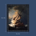 thumbnail image 2 of Storm on Sea of Galilee by Rembrandt, World Famous Wall Art Collection, Beautiful Living Room or Bedroom Decor, 11x14, 2464CH, 2 of 7