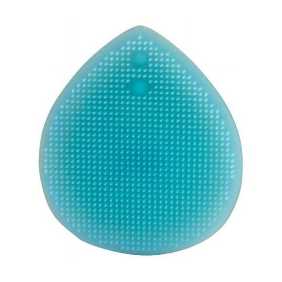 Soft Silicone Facial Cleansing Pad Face Exfoliator Face Scrub Face Brush Silicone Scrubby for Massage for Dry Skin, Cradle Cap and Eczema