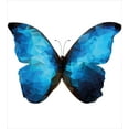 thumbnail image 3 of Ambesonne Butterfly Duvet Cover Sets, Modern Blue Ombre, 2-Twin, Pale Blue Dark Blue, 3 of 4