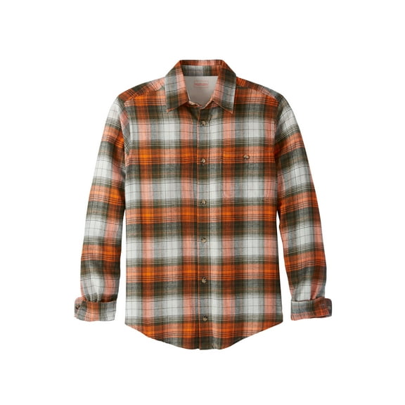 Boulder Creek by KingSize Men's Big & Tall Flannel Shirt