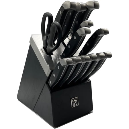 HENCKELS Statement Razor-Sharp 14-pc Self-Sharpening Knife Block Set, German Engineered Informed by 100+ Years of Mastery