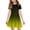#A13-Green, variant on XADYUY Girls Dresses Size 10-12 Casual A-Line Short Sleeve Midi Dress Gradient Crew Neck Sundresses Summer Swing Dresses with Pockets,12-13Years,Royal Blue