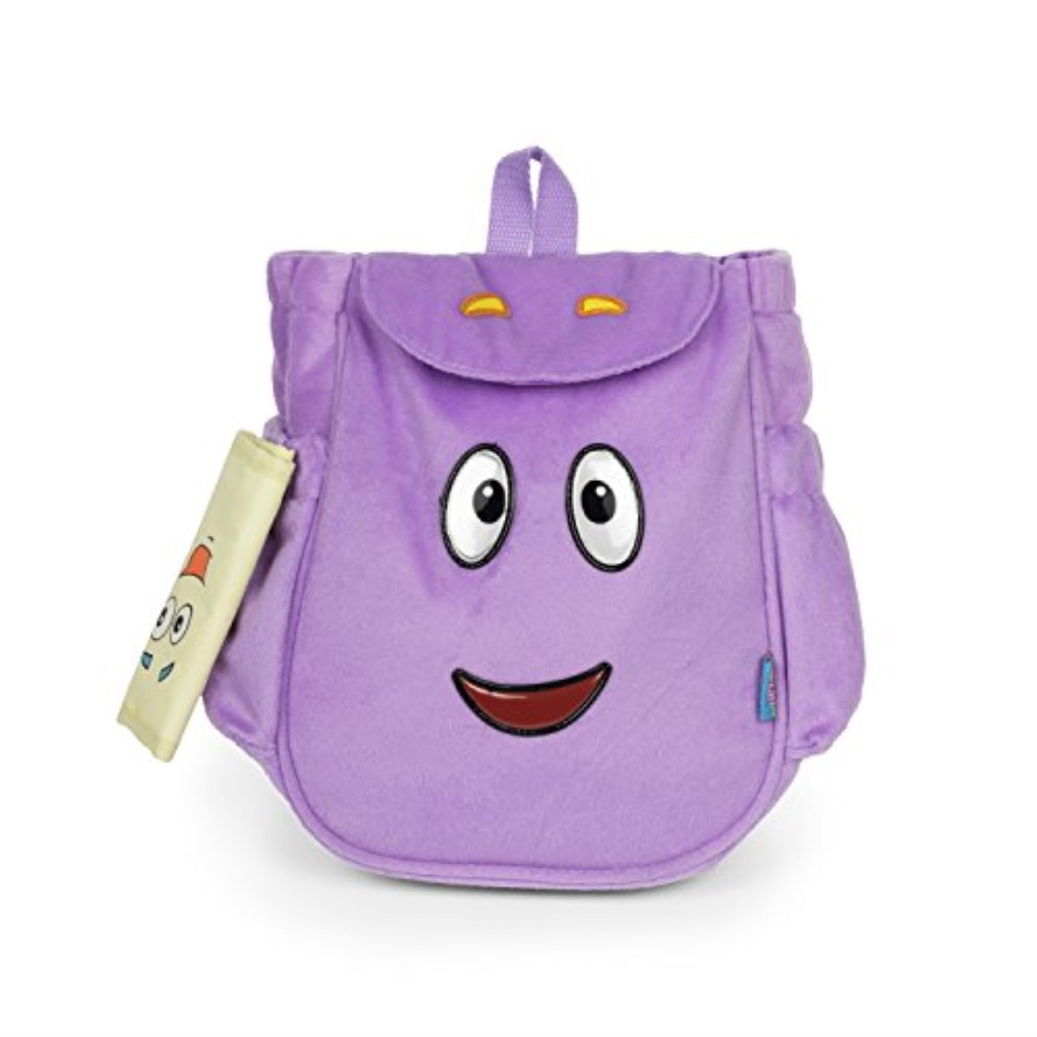 dora the explorer dora mr.backpack purple plush backpack with map new style