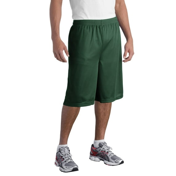 Sport-Tek Mens Extra Long Classic Mesh Short. ST511
