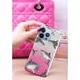 thumbnail image 3 of WIRESTER Pink Gradient Glitter Case, Sparkle Bling TPU Cover for Apple iPhone 13 Pro Max 6.7" 2021, Gray Sharks, 3 of 3