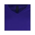 thumbnail image 3 of Gildan  V-neck Cotton Short Sleeve Tee (Women's Plus), 3 of 5